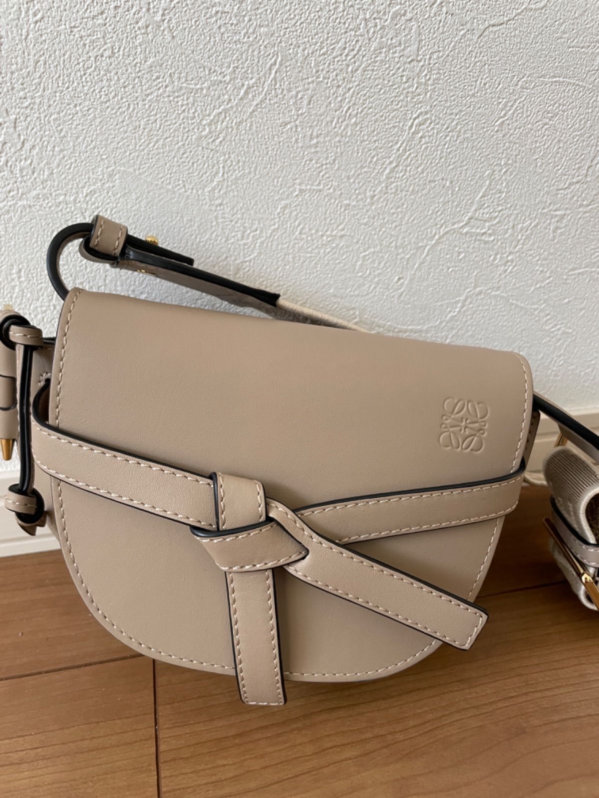 ロエベ/LOEWE/デュアルゲートミニ/サンド/ベージュ