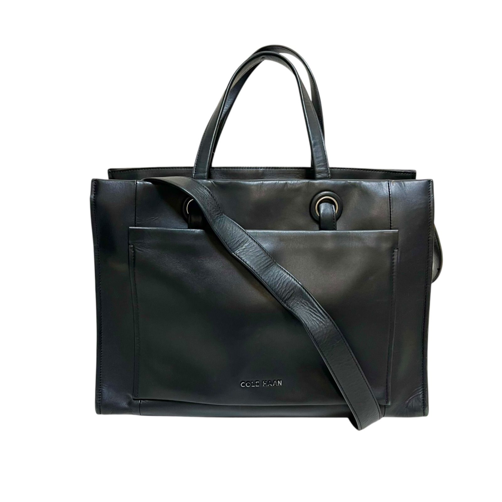 Cole Haan ブラックトートバッグ コール ハーン COLE HAAN ナイロントート womens （ブラック