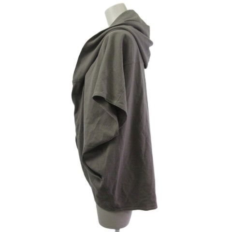 ババグーリ Babaghuri ヨーガンレール ジャケット パーカー フレンチスリーブ グレー M