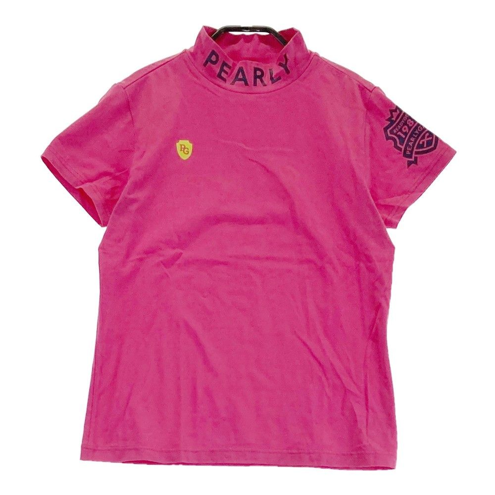 サイズ：1 PEARLY GATES パーリーゲイツ ハイネック半袖Tシャツ