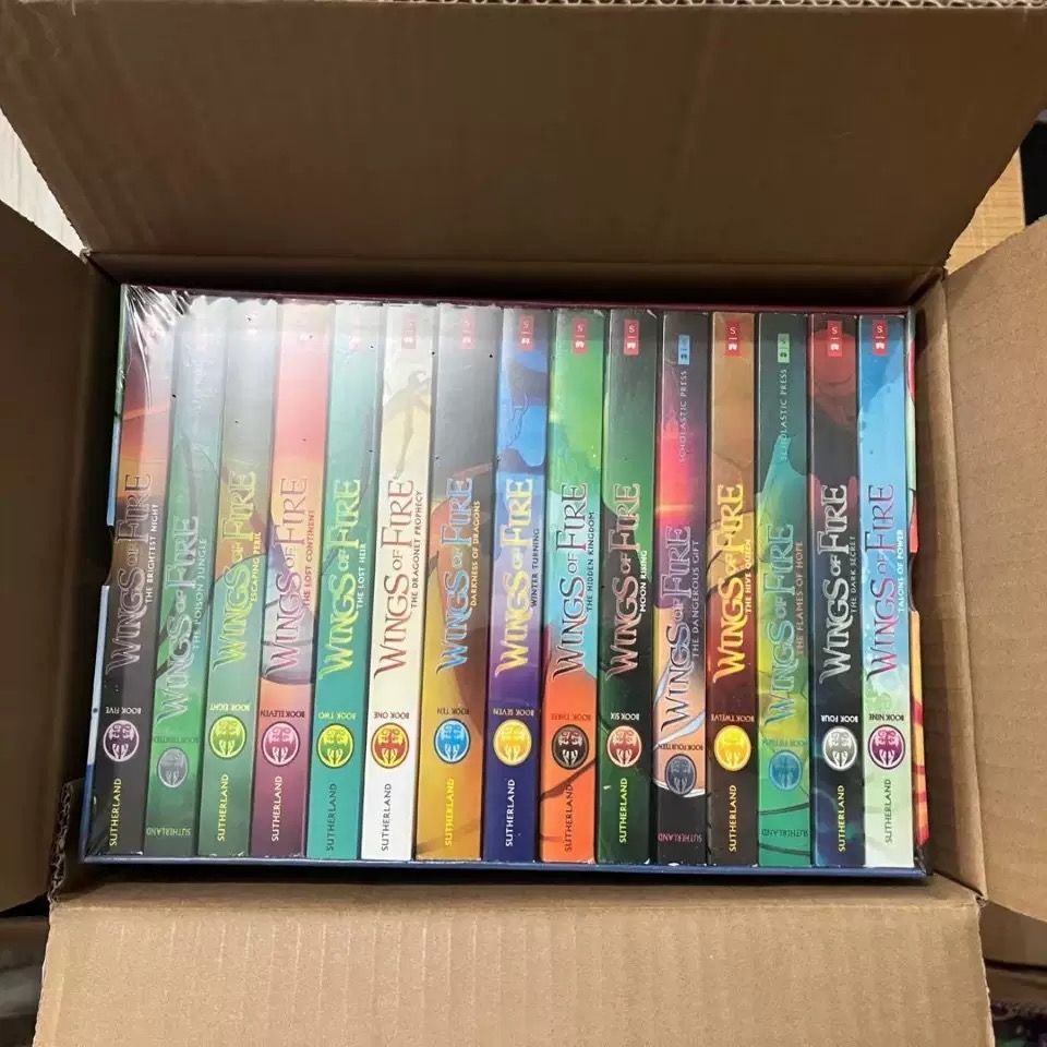【訳あり】Wings of Fire 1-15  15冊セット 洋書 英語絵本 Wings of Fire 17 Book Set Books 1-15 plus 2 bonus books