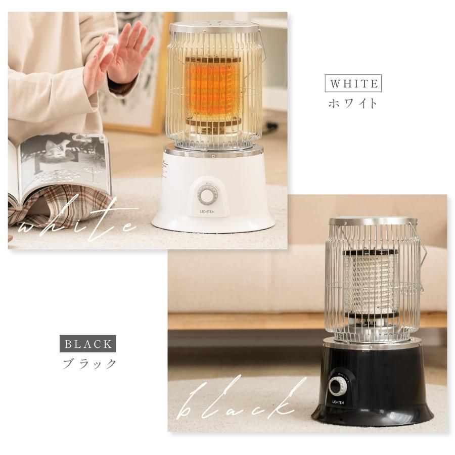 ストーブ 電気ストーブ 暖房器具 省エネ 5秒速暖 360°暖房 電気 