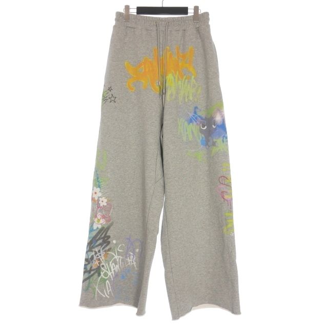 サンクアンズ SANKUANZ 24AW GRAFFITI PRINT SWEATPANTS スウェット
