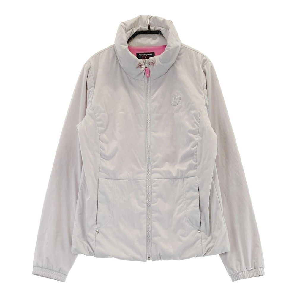 MUNSING WEAR マンシングウェア 中綿ジャケット ネイビー系 M [240001227886]【中古】メンズ マンシングウェア 中綿ジャケット ライトベージュ