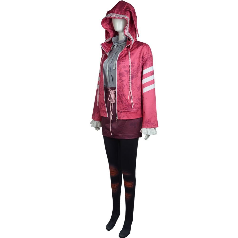 ハロウィン コスプレ 服 ゲーム Dead by Daylight デッドバイデイライト フェン ミン コスプレ カラー ピンク