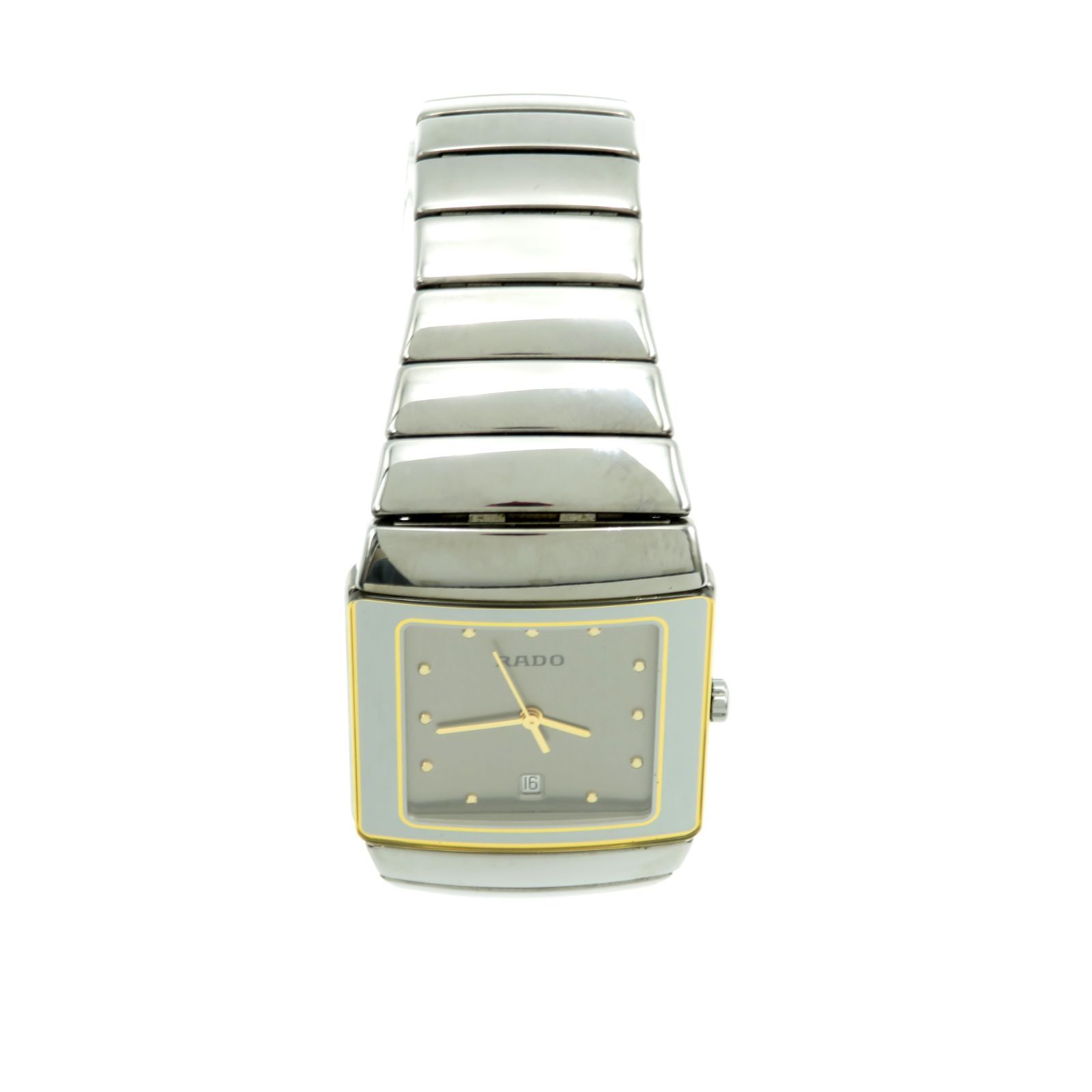 RADO ラドー ダイアスター QZ スクエア メンズ 腕時計 新品電池