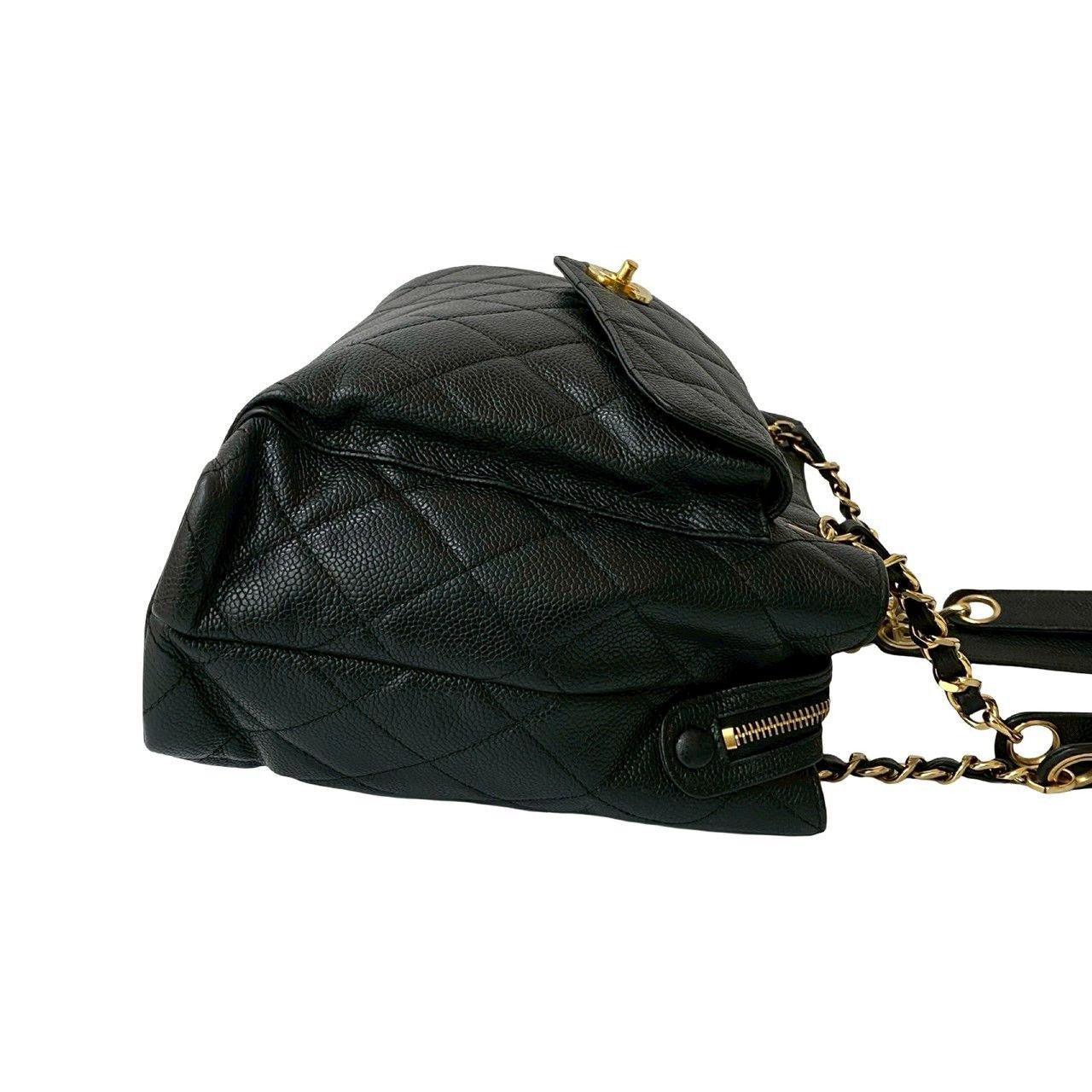極 美品 カード シール有 3番台 CHANEL シャネル マトラッセ ココ 