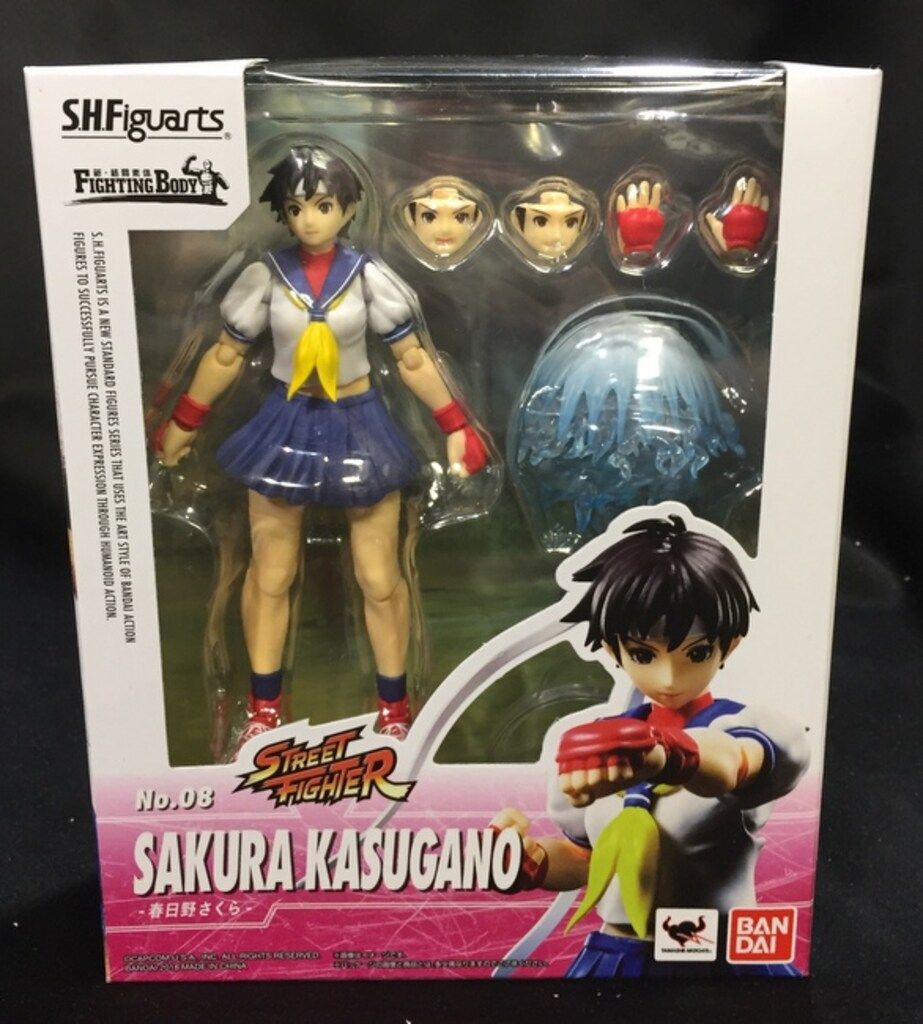 バンダイ S.H.Figuarts ストリートファイター 春日野さくら バンダイ S.H.Figuarts ストリートファイター 春日野さくら