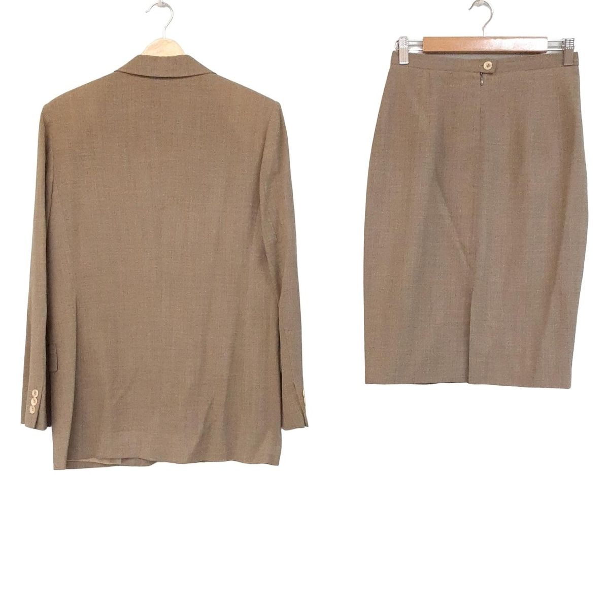 Max Mara マックスマーラ スカートスーツ レディース - グレーベージュ