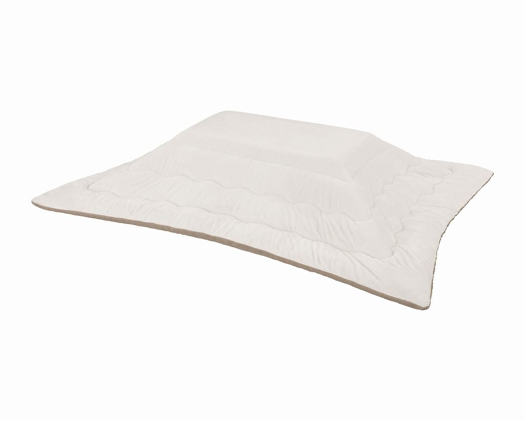 大人気/特価セール！ アイリスオーヤマ こたつ布団 長方形 厚 こたつ掛け布団 240×190 家庭洗い可 グレージュ アイボリー KKB-R1924 IRIS OHYAMA デート