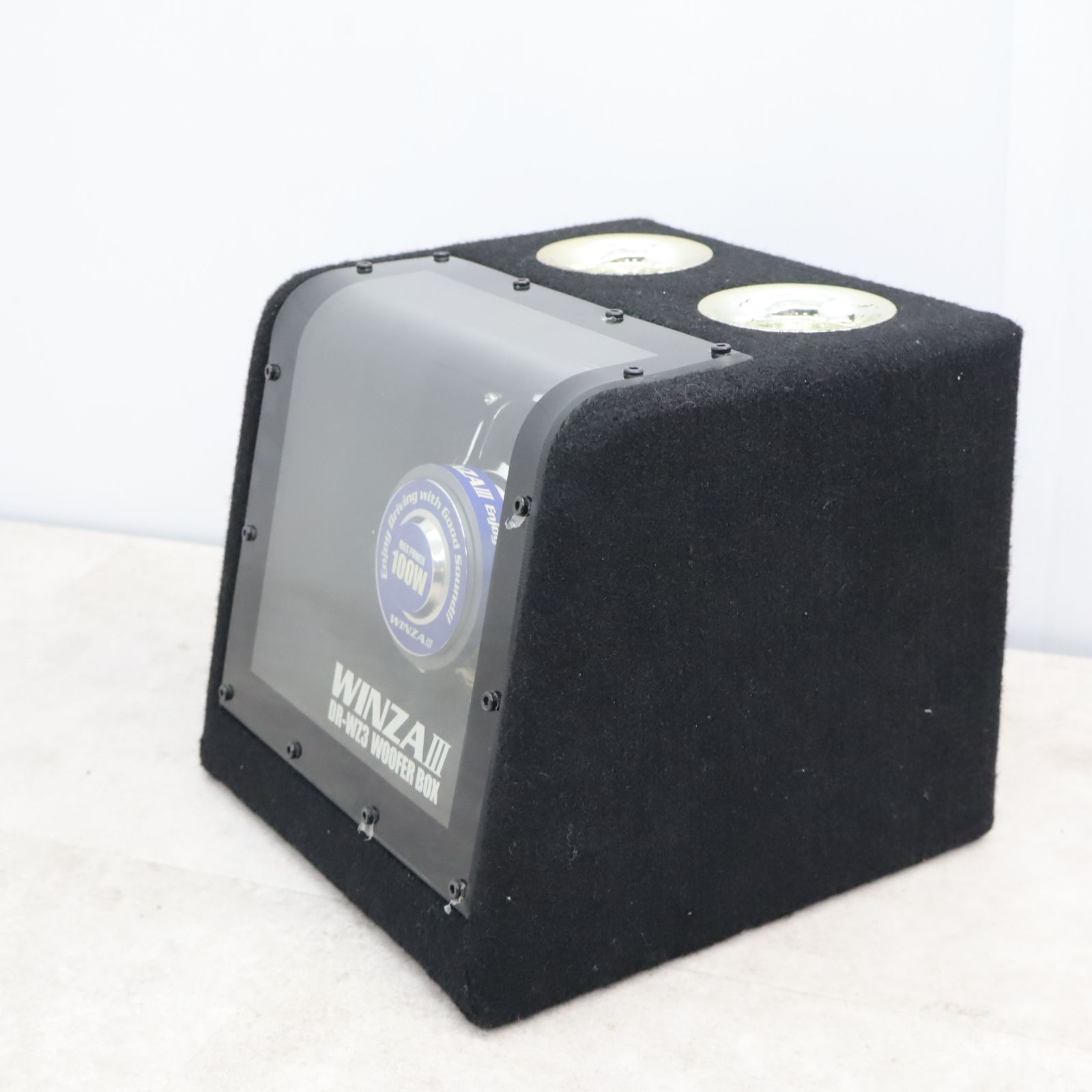 △カー用品 ｜MAX100W WINZAⅢ ウーハー ウーファー｜FUSION