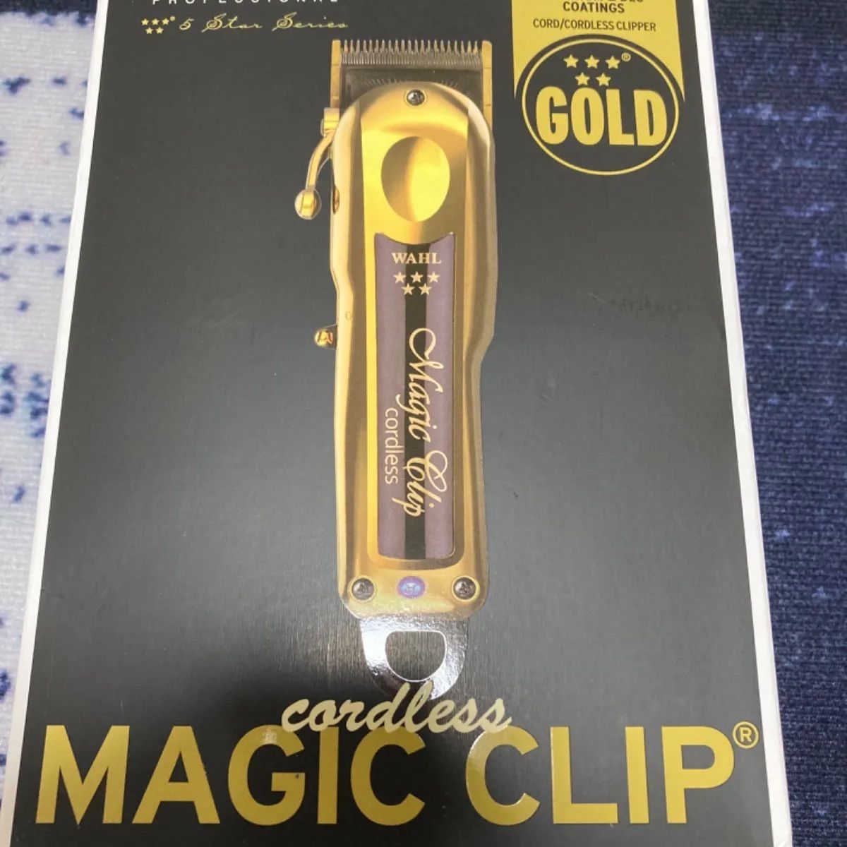 WAHL GOLD コードレス バリカン ゴールド マジック クリップ - メルカリ
