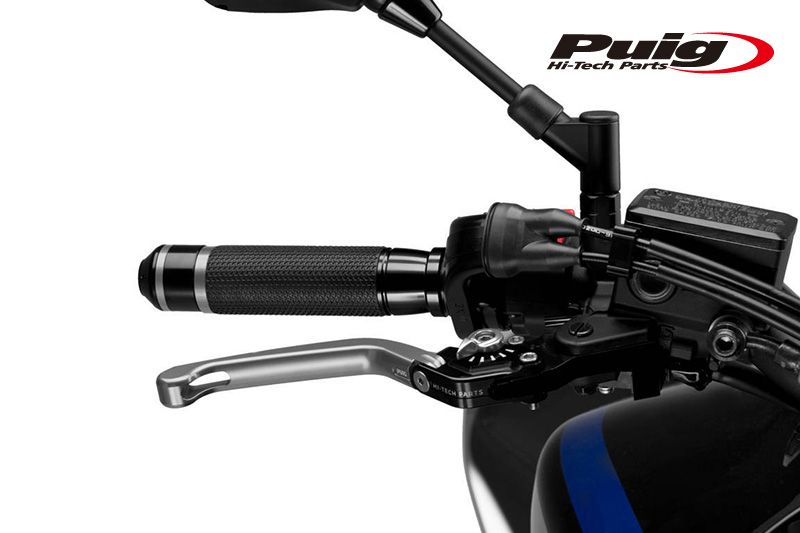 Puig(プーチ) 110PP210PP FOLDABLE BRAKE & CLUTCH LEVER 3.0 SILVER/SILVER (可倒タイプ) ブレーキ クラッチ セット