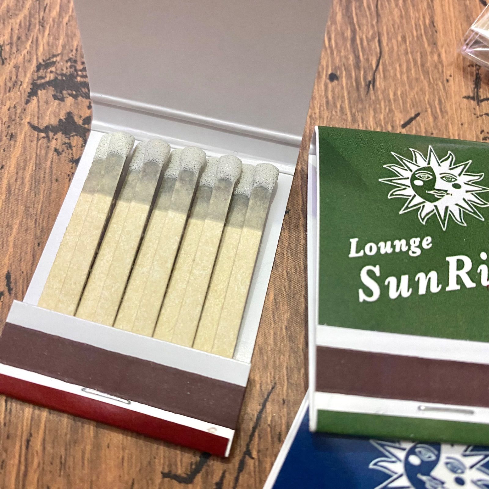 昭和レトロスタイル☆マッチ ブックマッチ 色違い3個セット 生産終了品