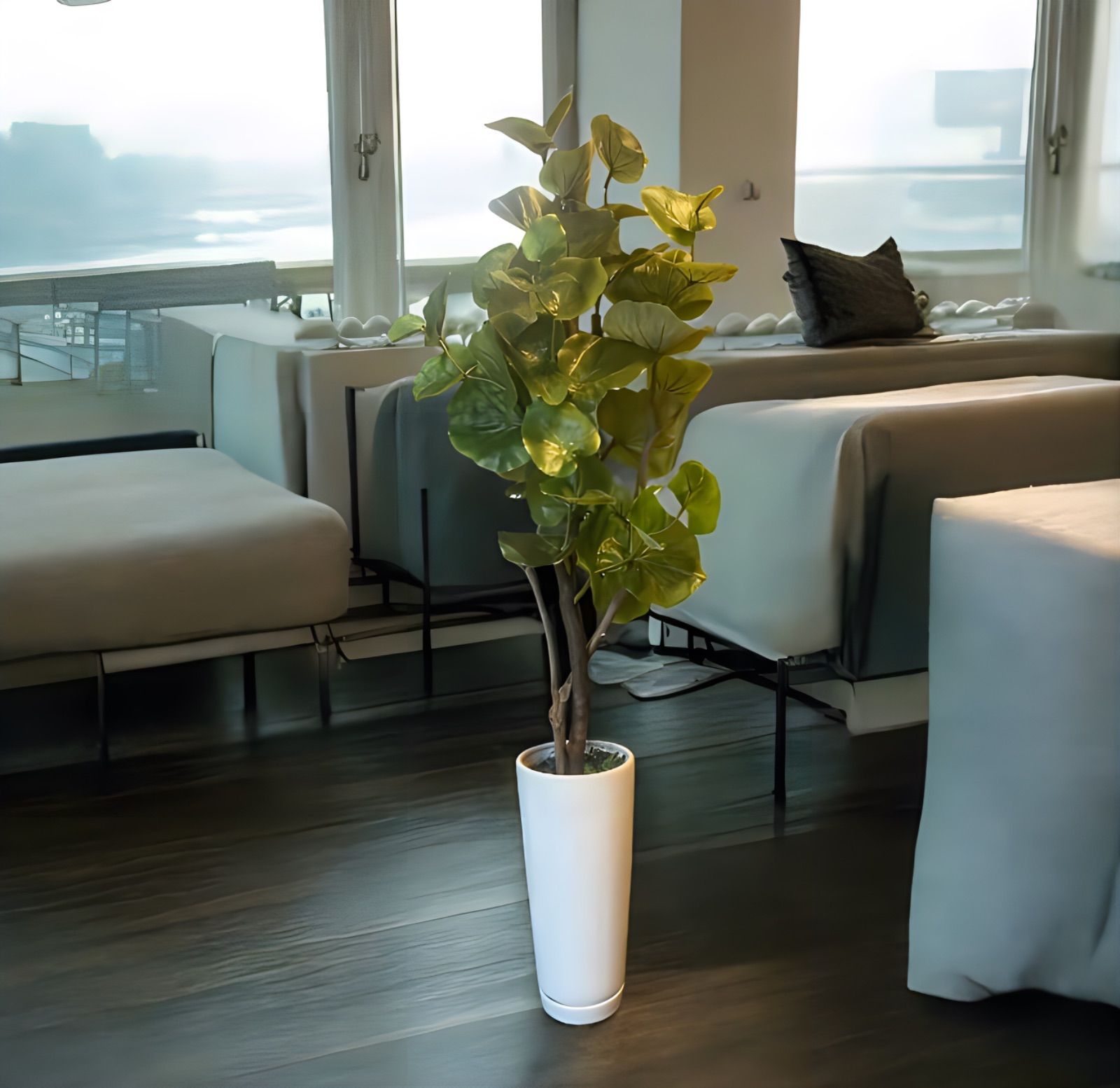 光触媒 人工観葉植物 ウォールグリーン フェイクグリーン スリムシー