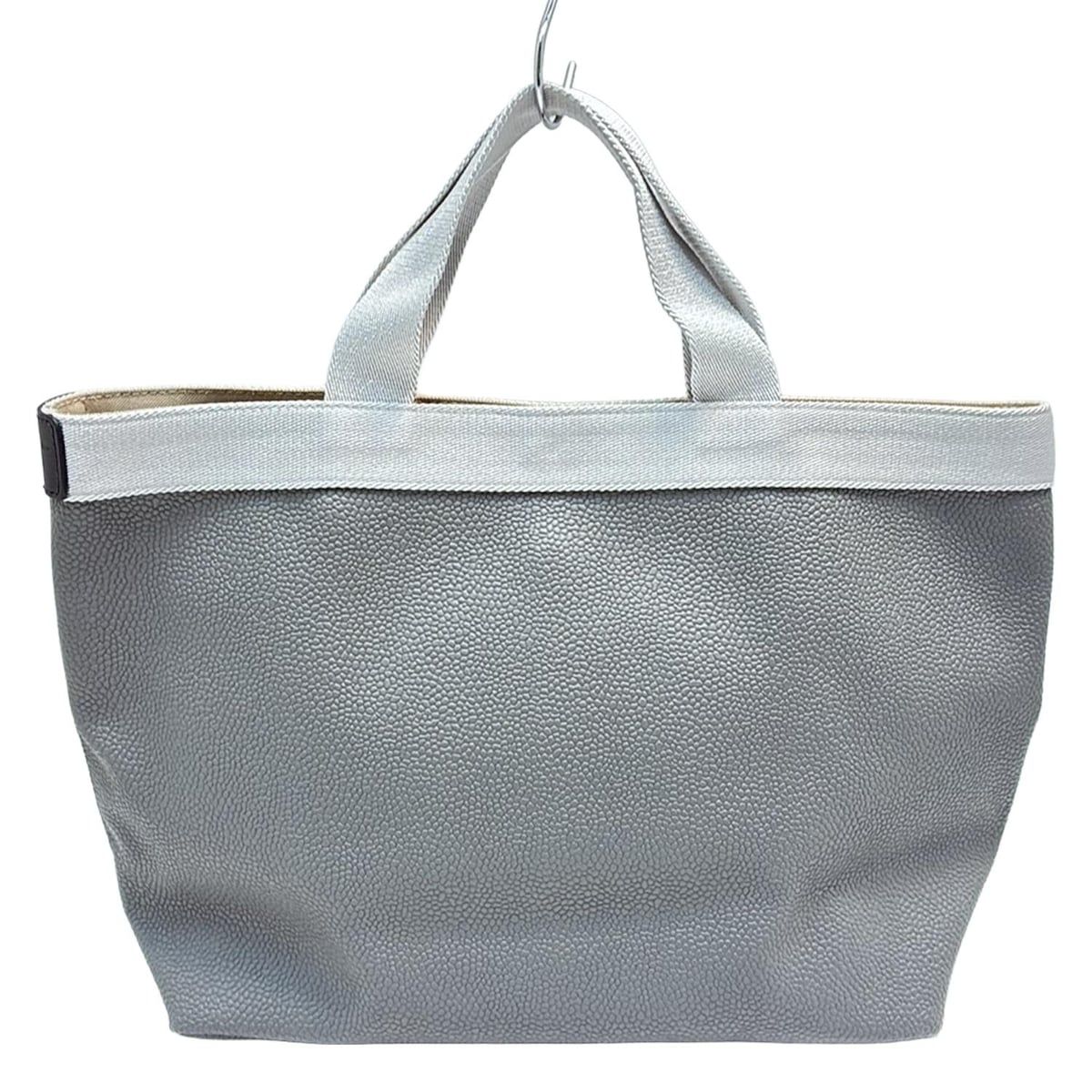 Hervé Chapelier グレー トートバッグ Herve chapelierグレー トートバッグ