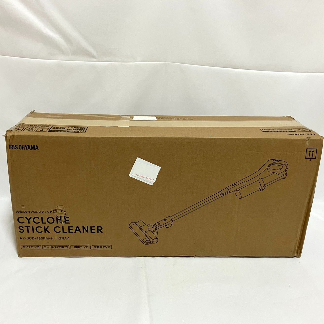 アイリスオーヤマ コードレス掃除機 サイクロン AZSCD-185PM-H
