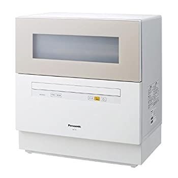 中古】「非常に良い」パナソニック 食器洗い乾燥機 (ベージュ) (NPTH1C  