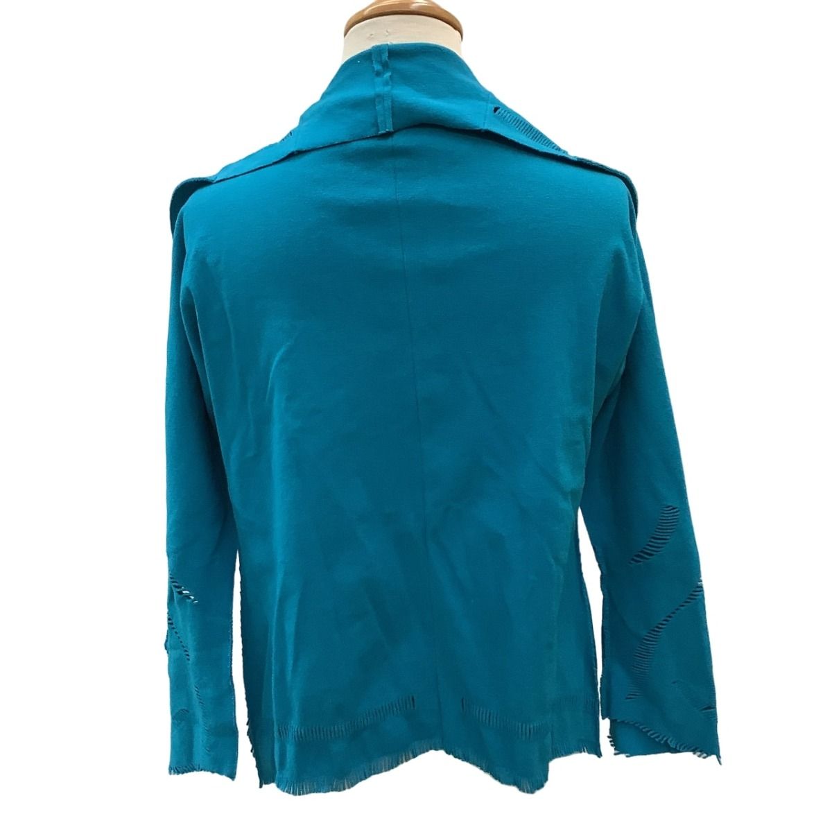 ♪♪ISSEY MIYAKE イッセイミヤケ A.POC 変形 カーディガン SIZE 2 IM01KO056 エメラルドグリーン