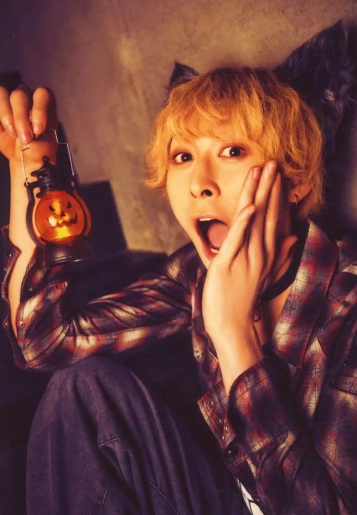 中古】生写真(男性) 田中涼星/膝上・座り/「田中涼星 ハロウィン