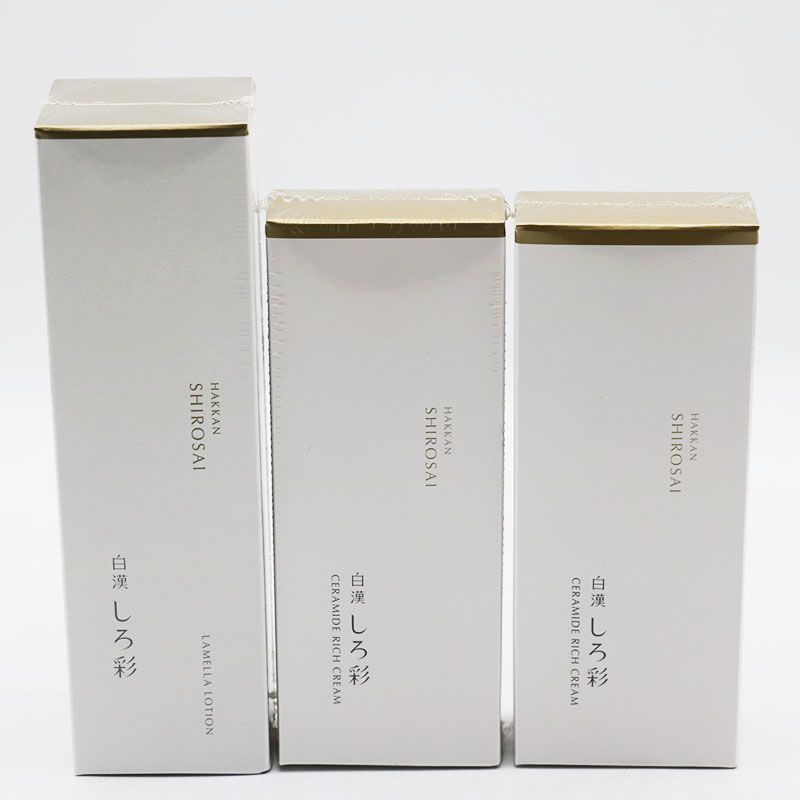 白漢 しろ彩　モイスチャーローション2点＆モイスチャークリーム2点　セット 白漢 しろ彩 モイスチャーローション2点＆モイスチャークリーム2