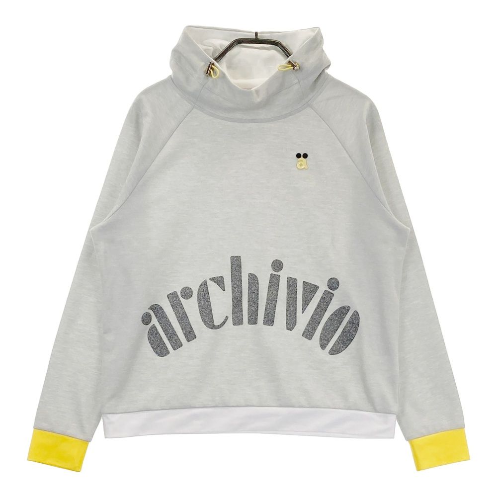 サイズ：38 ARCHIVIO アルチビオ 👜 スウェット プルオーバー グレー系