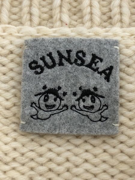 SUNSEA 22AW 雷鳥Sweater 3 ベージュ - メルカリ