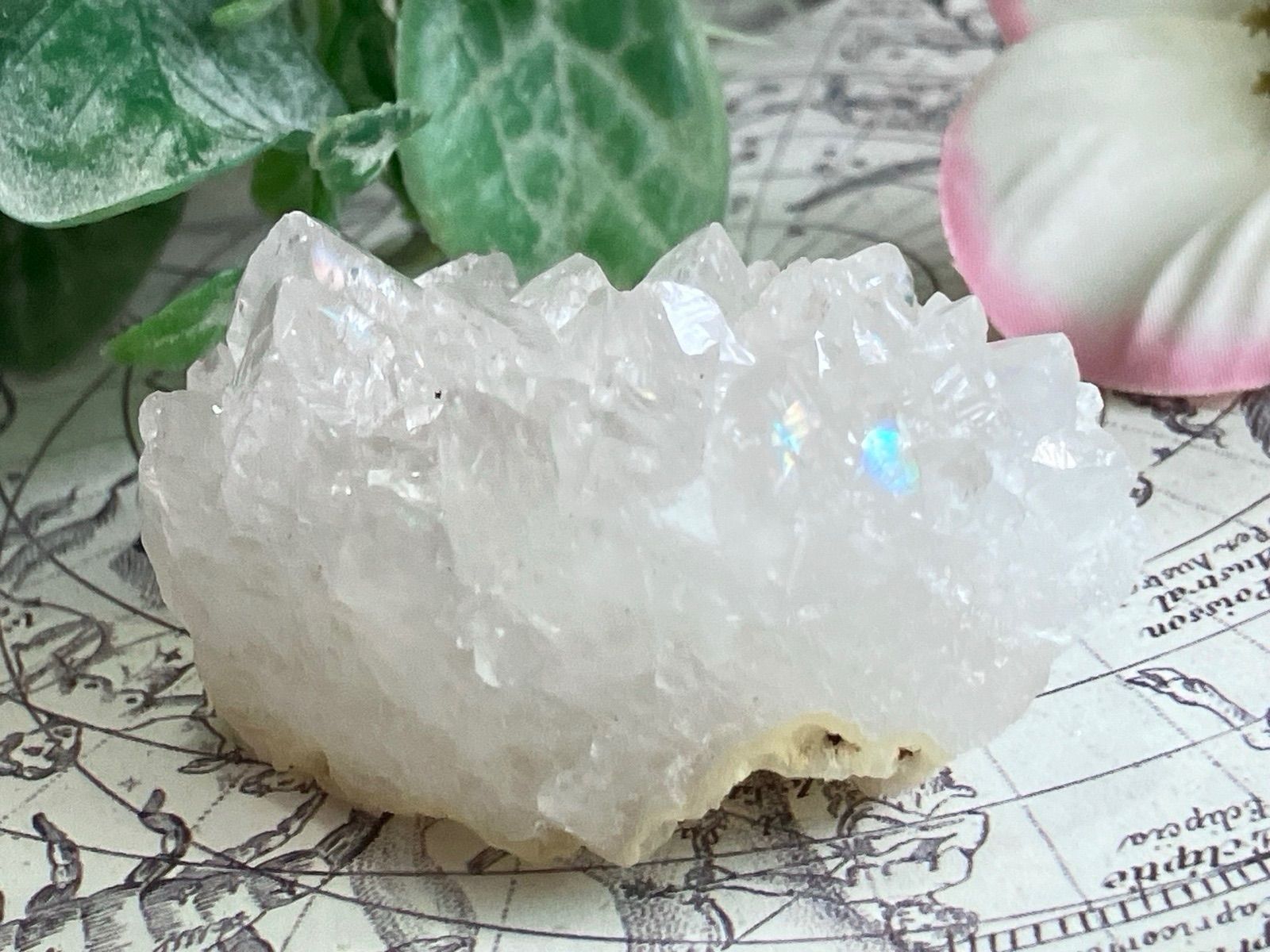 天からの祝福✨ アナンダライト 水晶 レインボークォーツ 原石