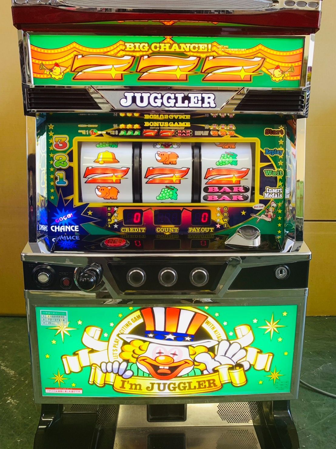 ‼️送料込み‼️ ＳアイムジャグラーＥＸ-ＴＰ 送料無料】SアイムジャグラーEX-TP 実機 コイン不要機付き