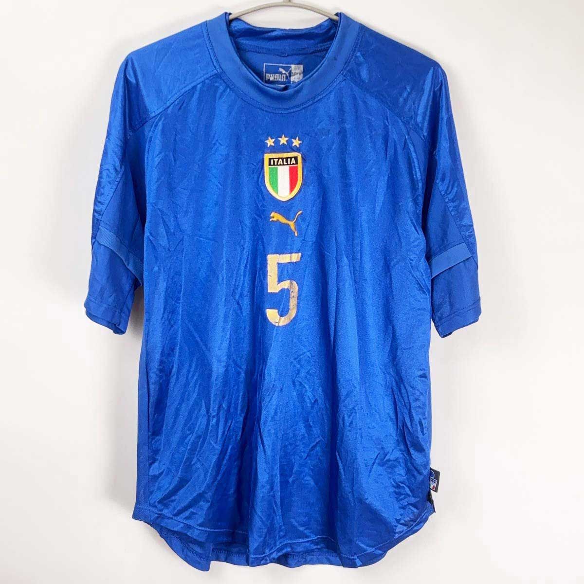 上下セット] プーマ サッカー イタリア代表 ユニフォーム 2004-05 EURO