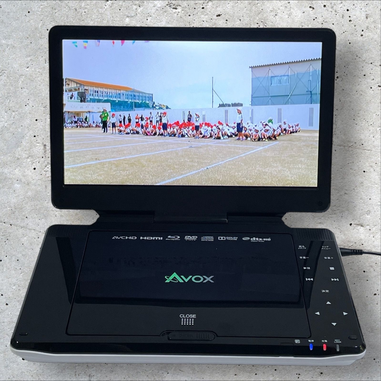 セントレードM.E. AVOX ポータブル ブルーレイディスクプレーヤー 10インチ APBD-1030HW - メルカリ