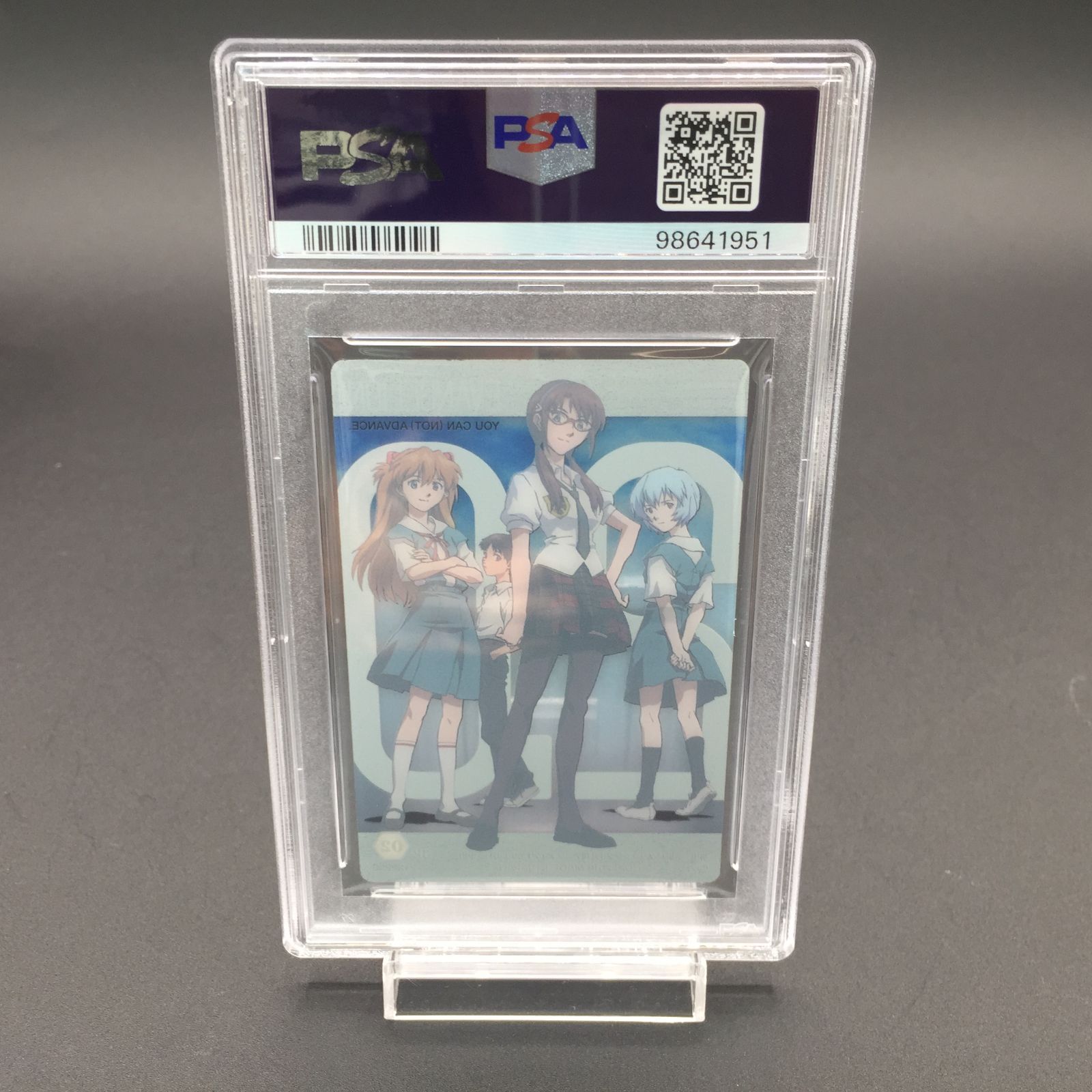 エヴァンゲリオン　ウエハース　psa 10 PSA10 マリ レイ アスカ シンジ SP02 エヴァンゲリオン劇場版破