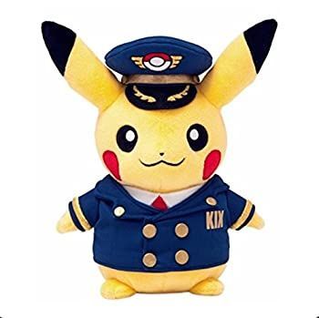 【】 ポケモンセンター関西空港限定 ぬいぐるみ パイロット ピカチュウ
