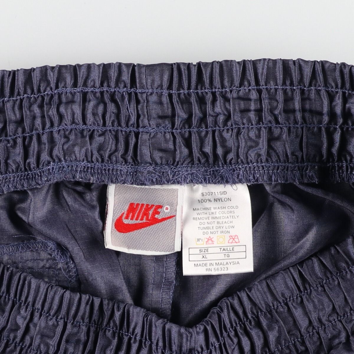 古着 90年代 ナイキ NIKE 銀タグ ナイロンパンツ シャカシャカパンツ