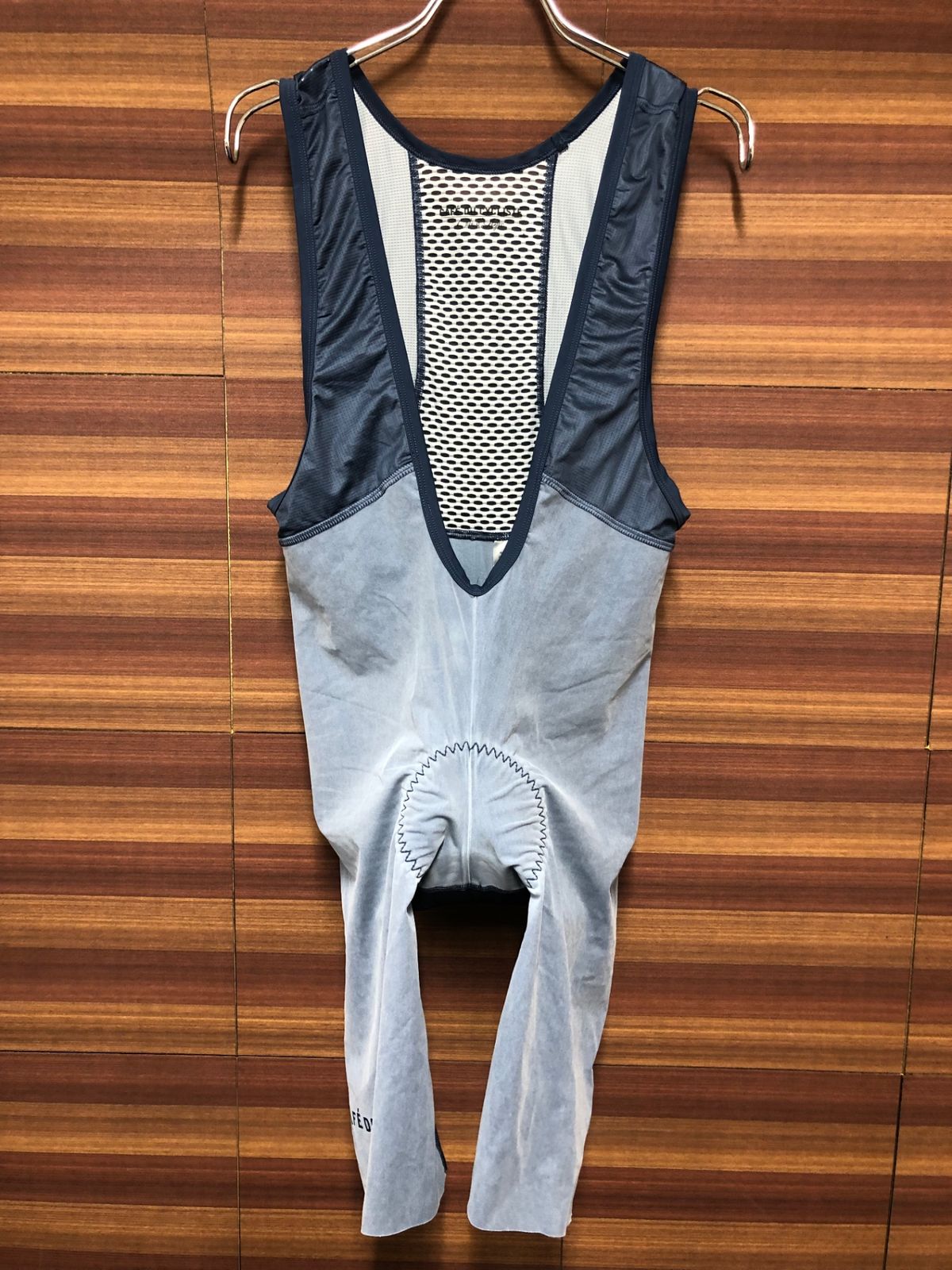 IO574 カフェドシクリステ CAFE DU CYCLISTE ビブショーツ 水色紺 L