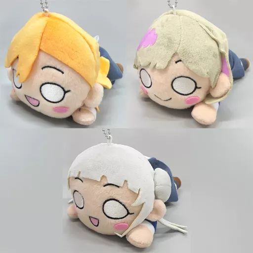 中古】ぬいぐるみ 全3種セット 寝そべり モアプラスぬいぐるみ