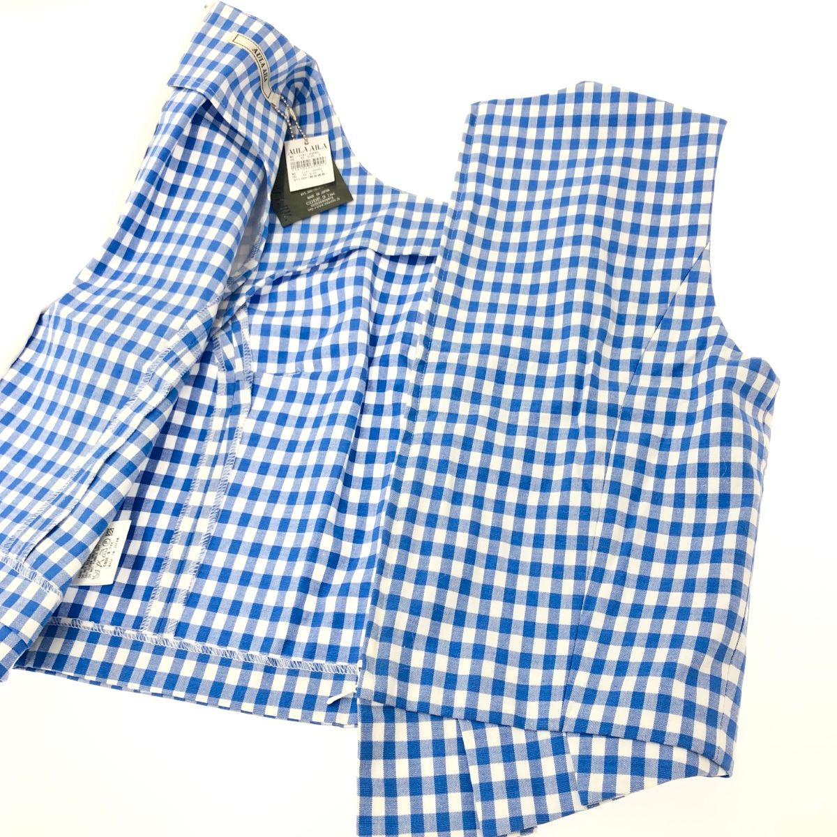 未使用品 AULA AILA アウラアイラ ノースリーブカットソー サイズ:0 