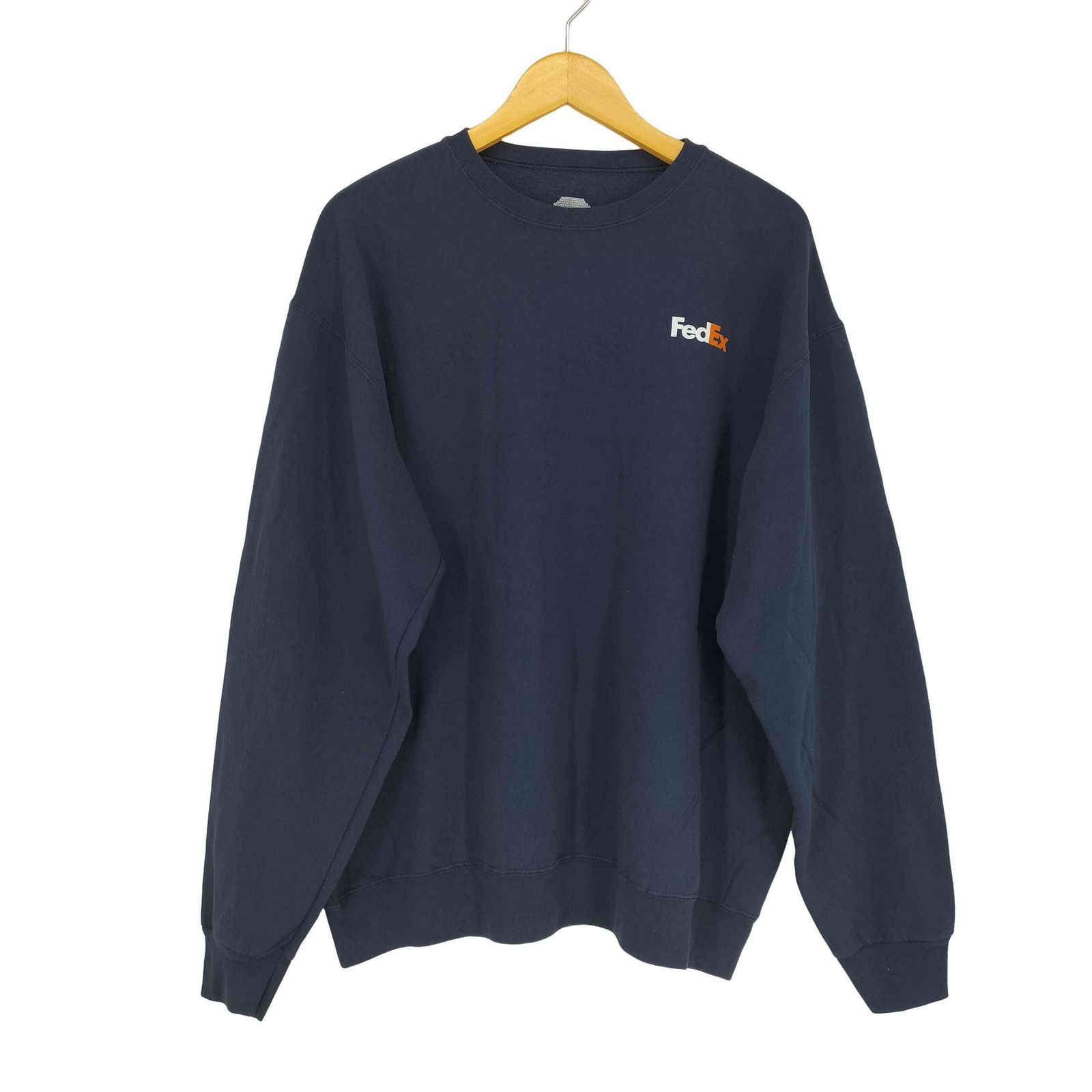 ユーズドフルギ USED古着 企業ロゴクルーネックスウェット メンズ JPN：XL 