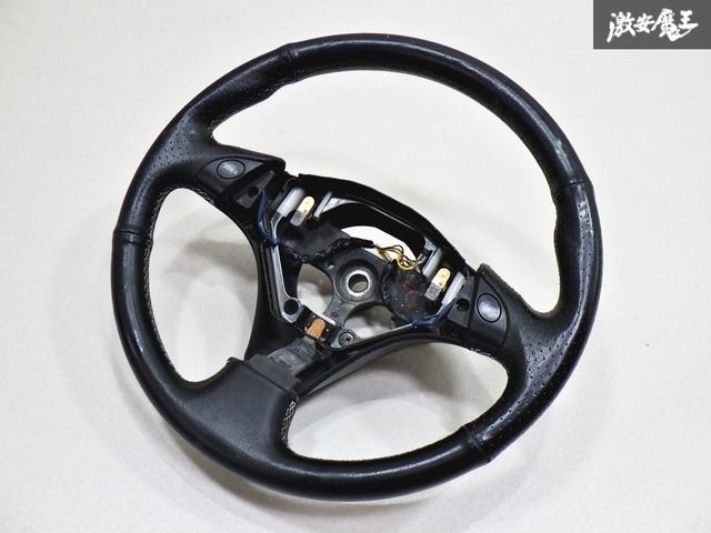 トヨタ純正 ZZW30 MR-S ハンドル ステアリング パンチングレザー 棚