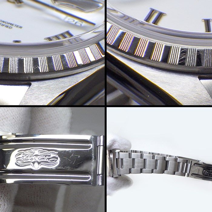 ロレックス Rolex 腕時計 デイトジャスト 16220 P番 2000年 ローマン