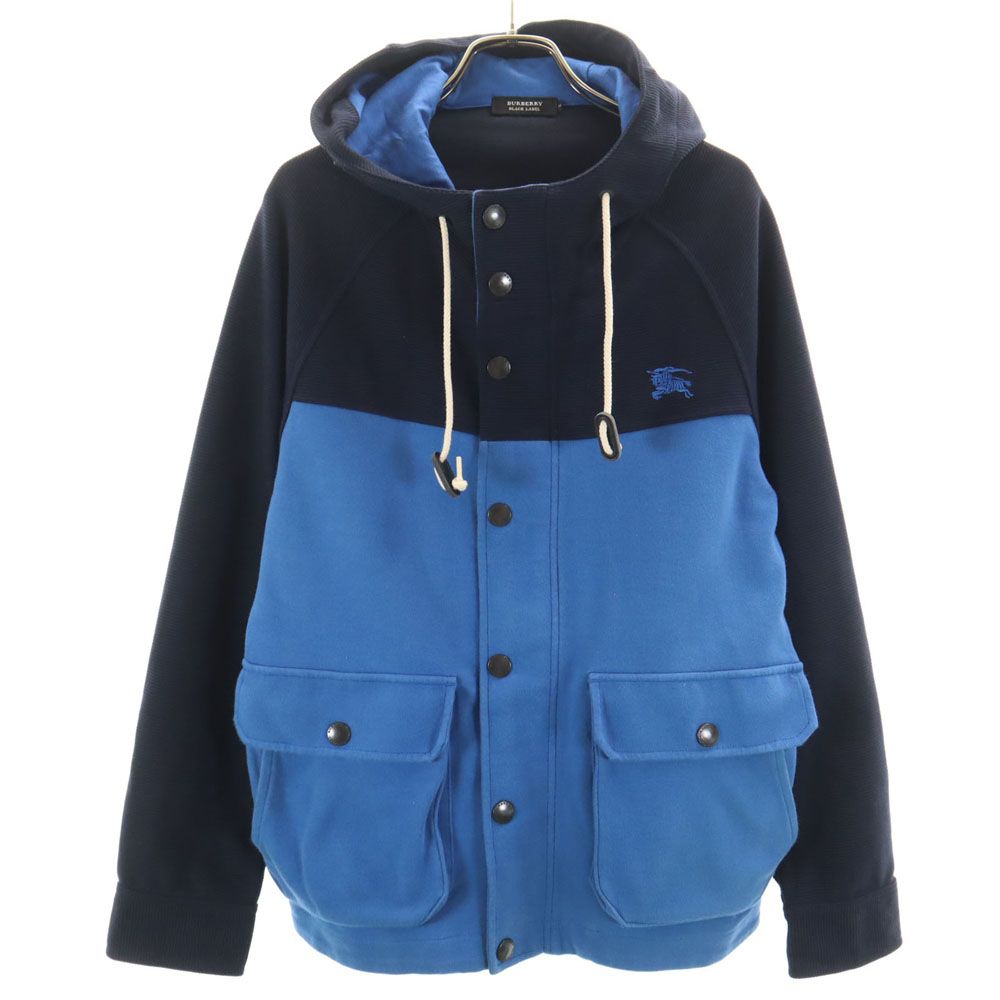 BLACK BURBERRY LABEL 極上傑作 リバーシブル ジップアップ バーバリー