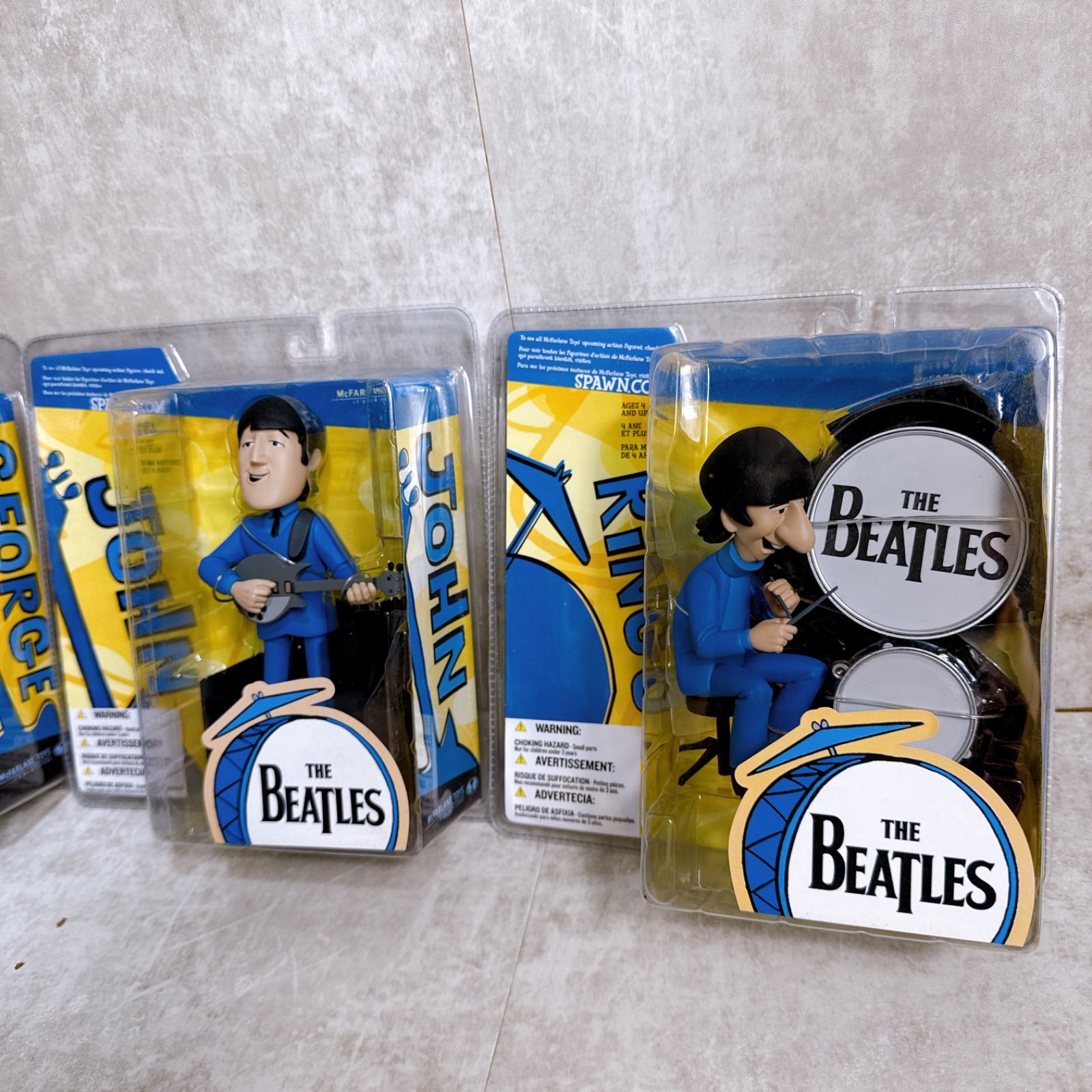 未開封 ザビートルズ フィギュア スポーンドットコム McFarlaneToys 未開封品 ザビートルズ フィギュア スポーンドットコム