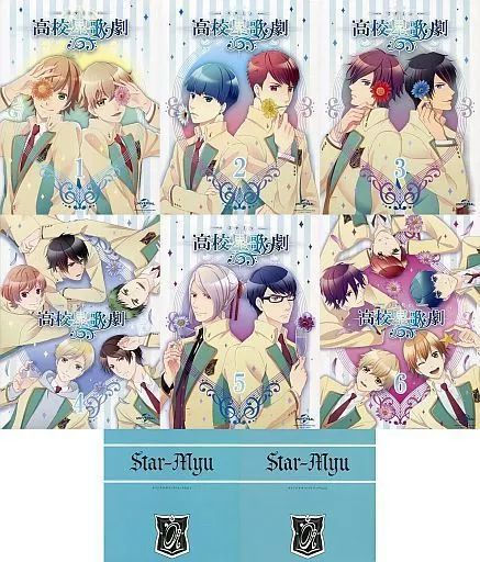 高校星歌劇　スタミュ　DVD セット 中古】アニメBlu-ray Disc 高校星歌劇「スタミュ」 初回限定版 全6巻