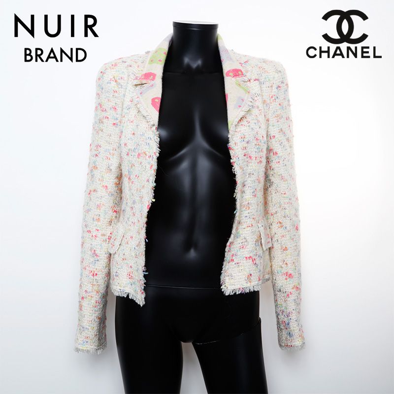 CHANEL シャネル ジャケット Size38 04A ウール ブルゾン - メルカリ 