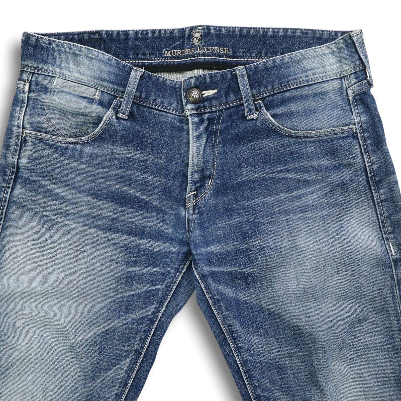 極美品 MURDER LICENSE denim pants デニム Y2K 極美品MURDER 美品 MURDER