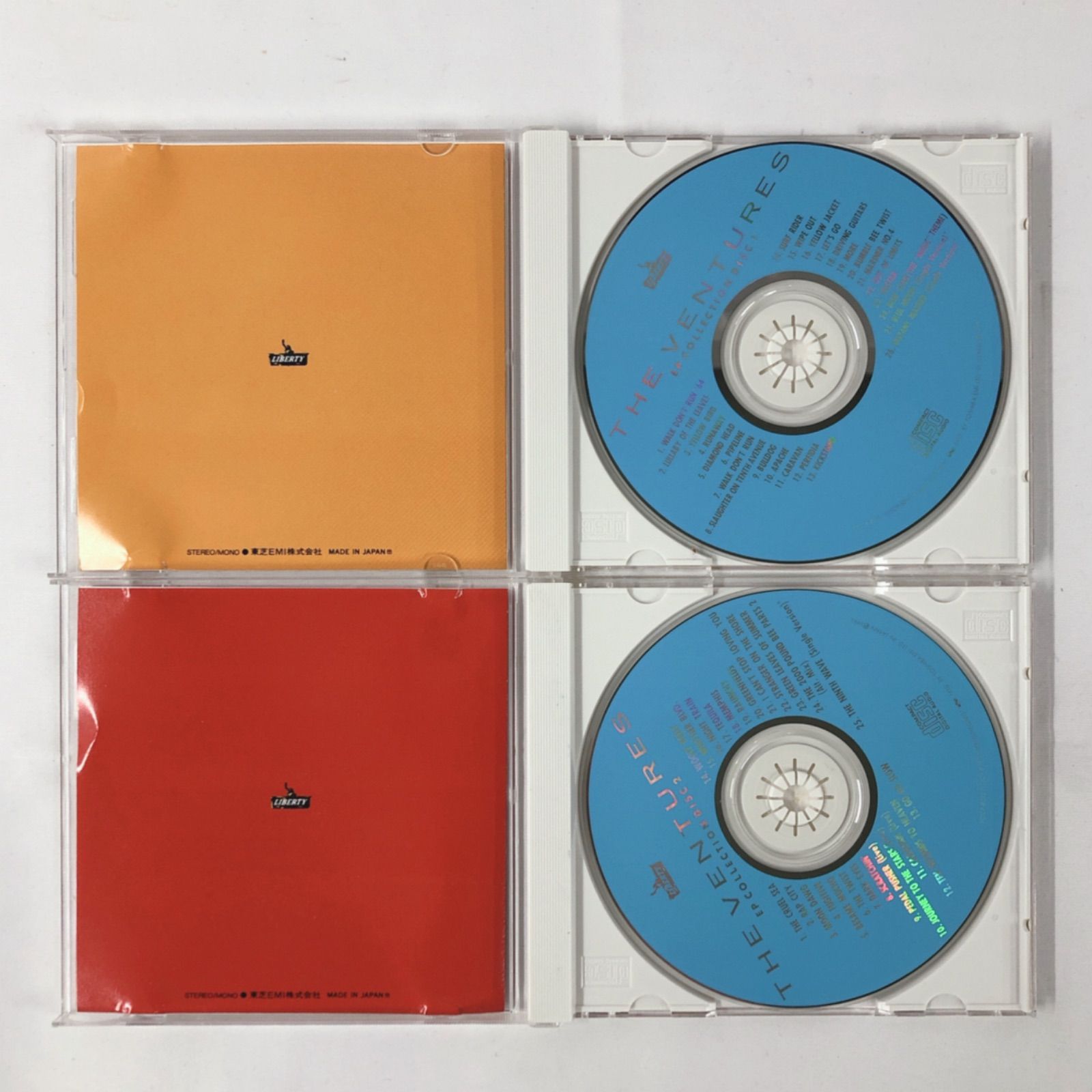 THE VENTURES 4枚セット(バラ売り可) ザ・ベンチャーズ 4CDセットTHE VENTURES EP COLLECTION - メルカリ