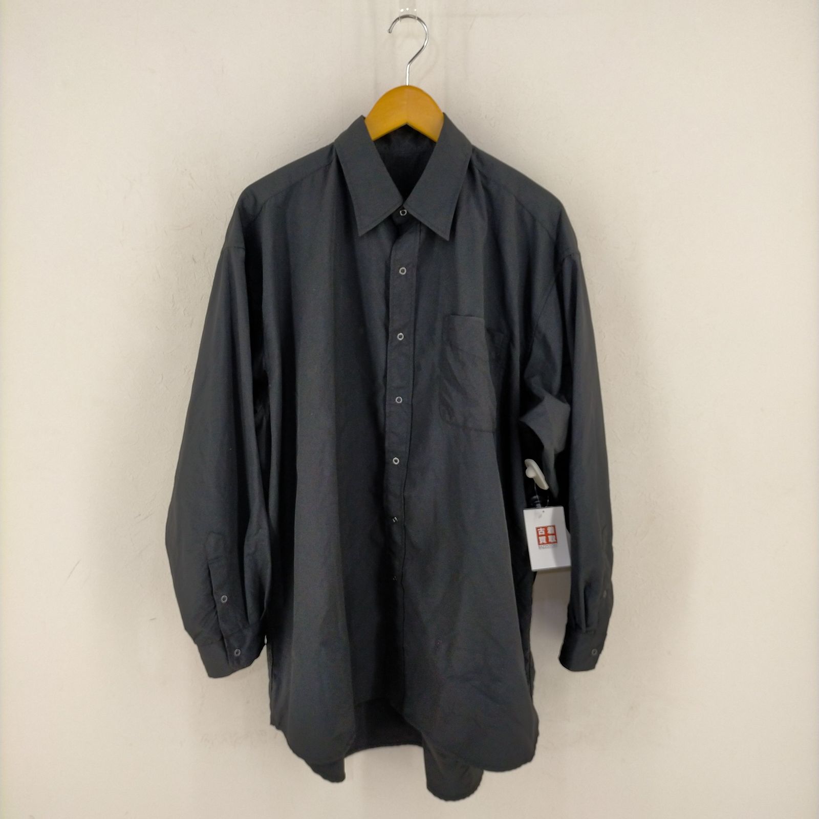 バーラップアウトフィッター BURLAP OUTFITTER LS B.B. SHIRT SOLID 長袖シャツ サプレックスナイロン  ビッグシルエット メンズ JPN：L