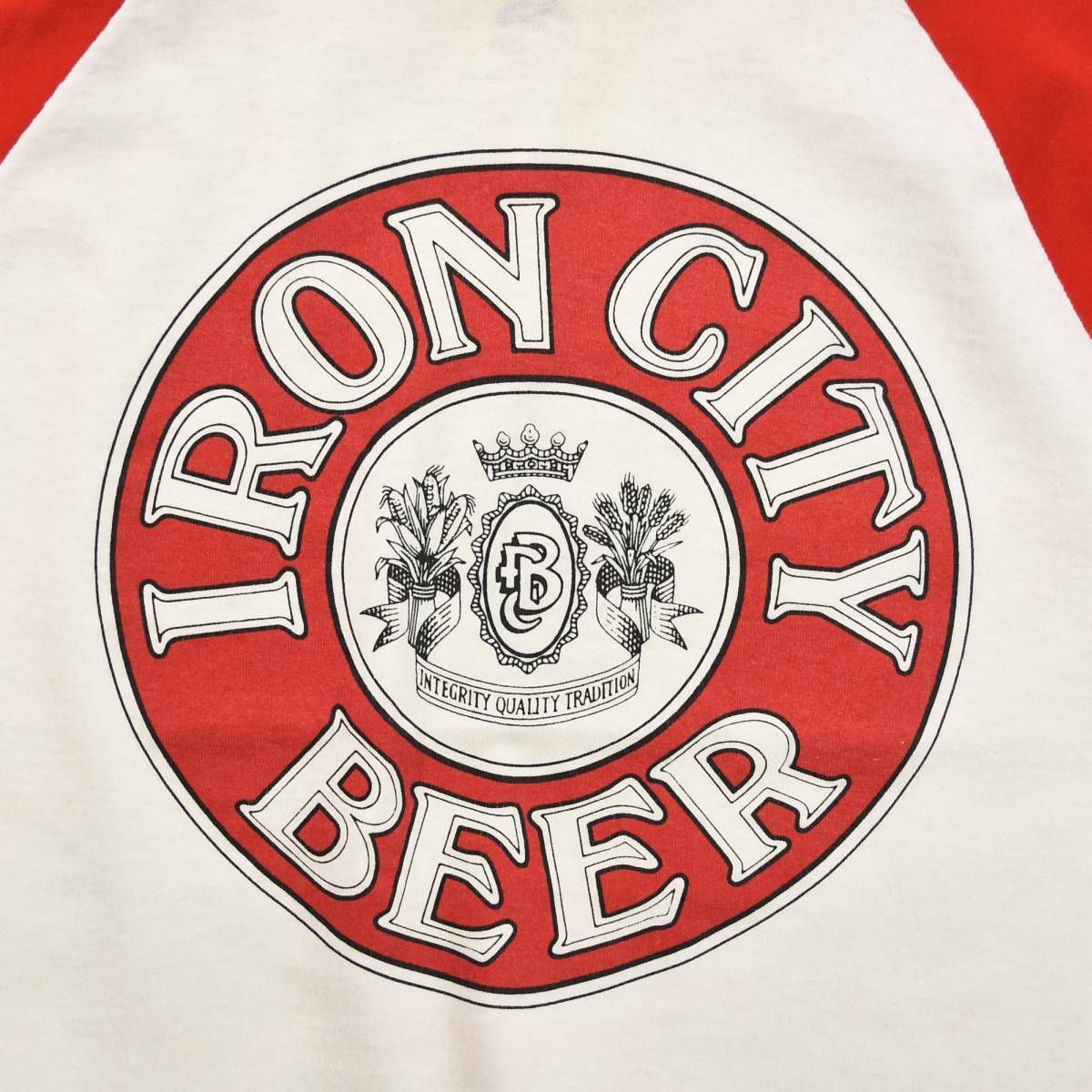 Tシャツ 古着 80s 90s Miller アメリカ製 ラグラン カレッジ 80s 90s ヴィンテージ USA製 ミラー MILLER 五分袖 ラグラン T