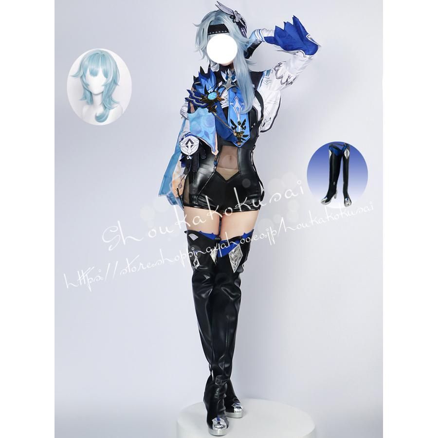 即購入可能)原神　エウルア　衣装XLサイズ　フルセット 猫屋小舗 原神 コスプレ エウルア 衣装セット リニューアルVer