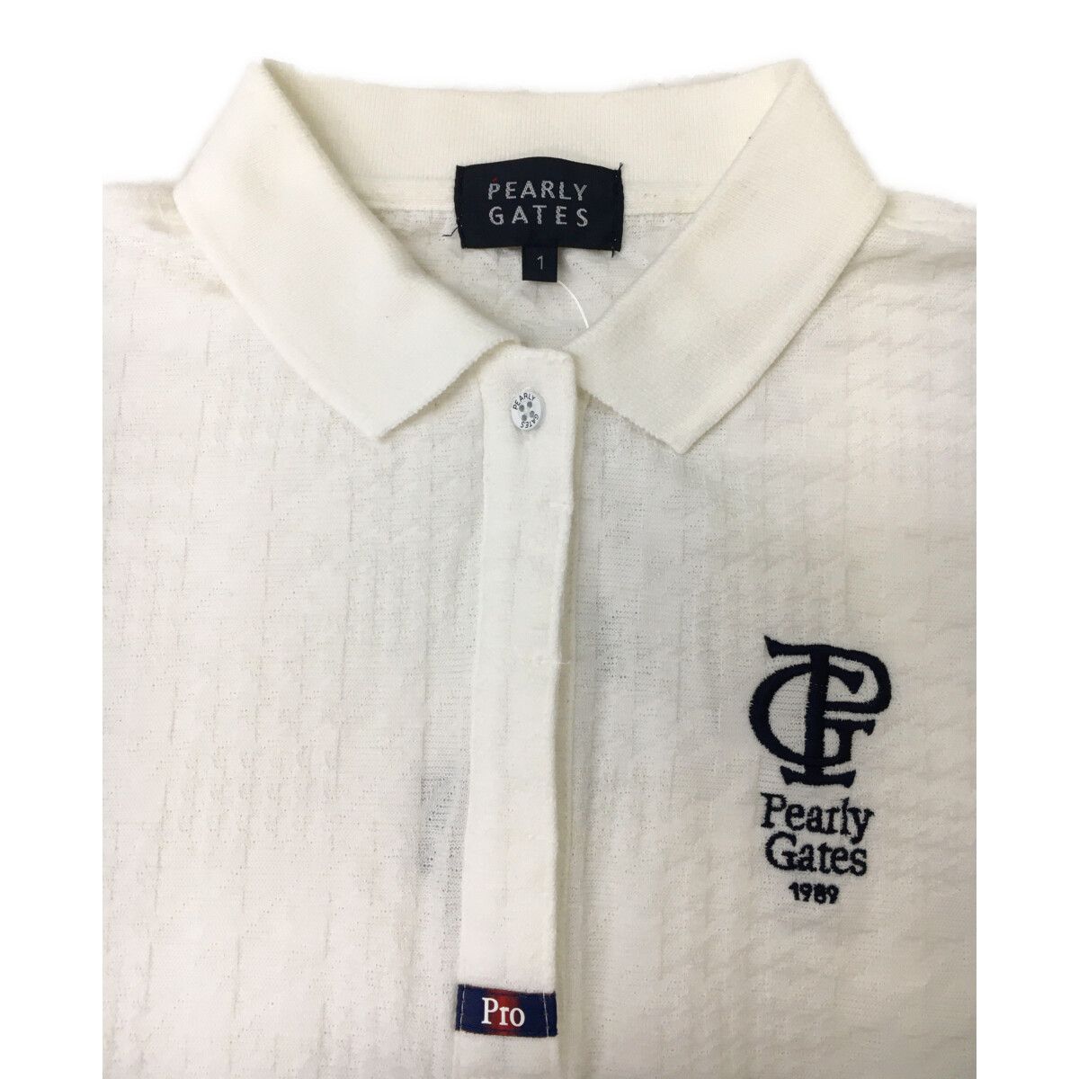 中古 レディース パーリーゲイツ PEARLY GATES 半袖ポロシャツ 1